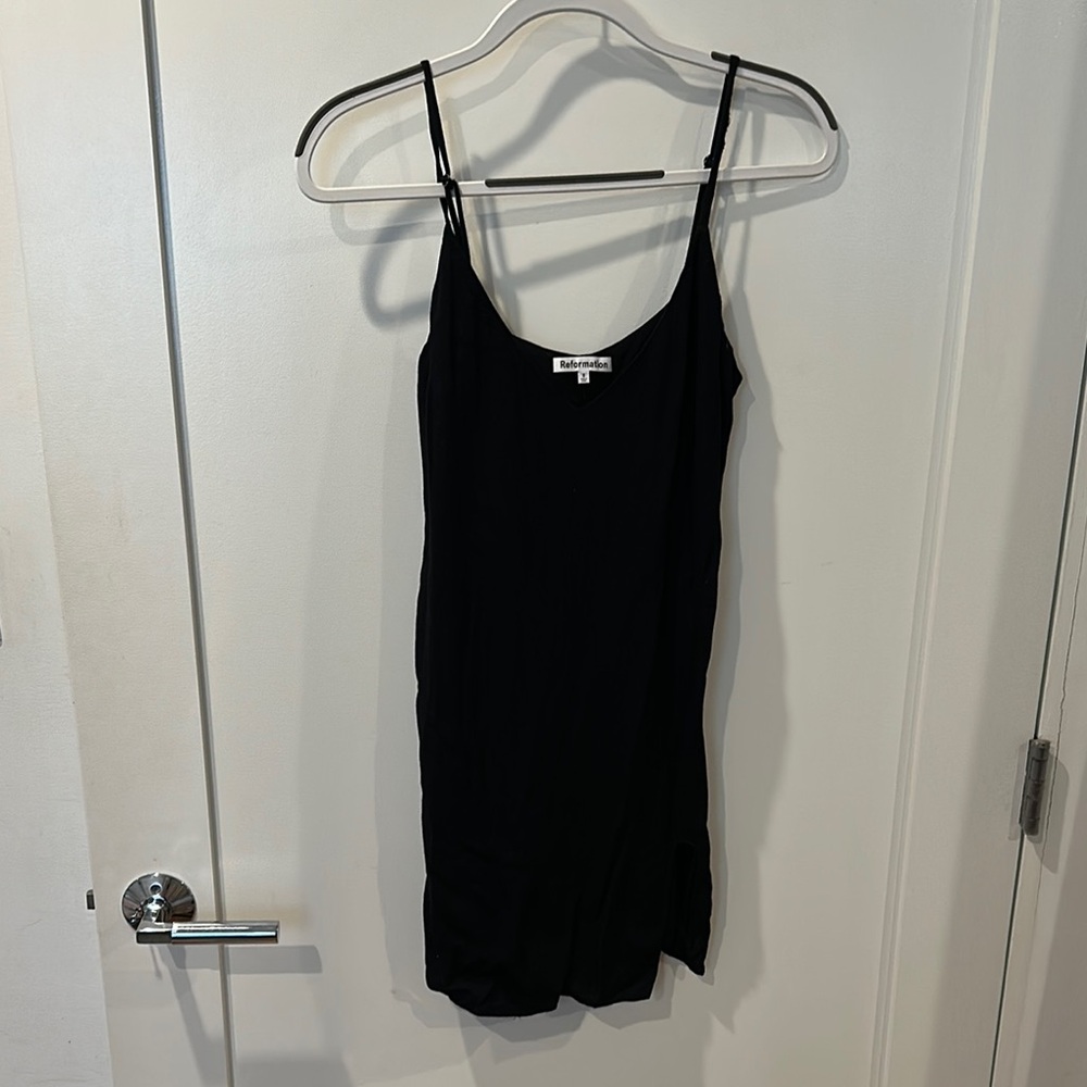 Black Slip Dress